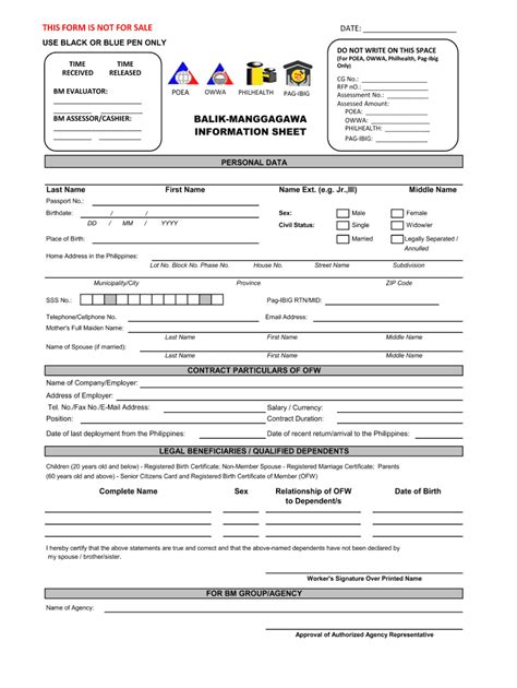 How to Get OFW Information Sheet in POEA Online in .